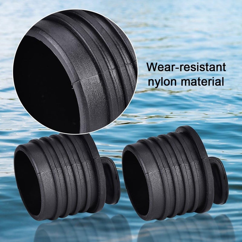 woobles Kayak Scupper Plug Kit, 8X Marine Boat Scupper Stoppers Bungs for Kayak Canoe Boat Drain Holes Plugs Replacement - Image 4